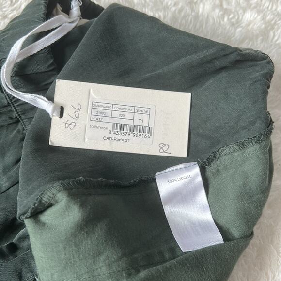 Yerse forest green Paris Tencel Pants, NWT size small or T1 - Picture 8 of 9
